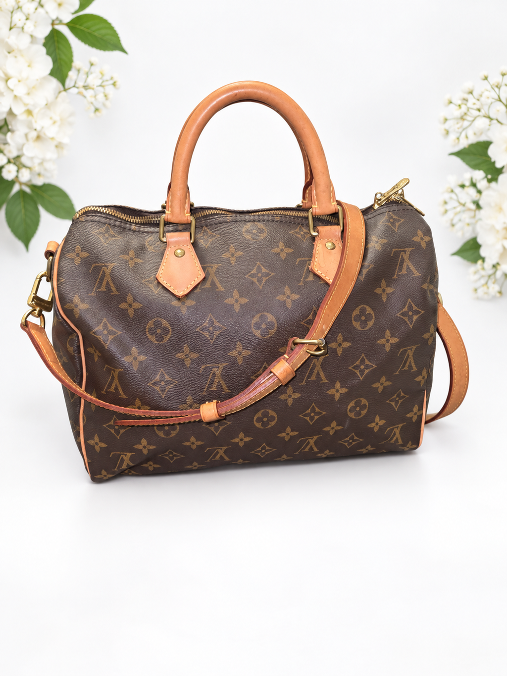 Louis Vuitton Speedy 30 Monogram Bandoulière